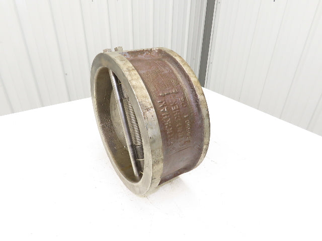 Crane G15 CMF Duo Chek II Stainless 10" Wafer Check Valve 275 PSI Class 150