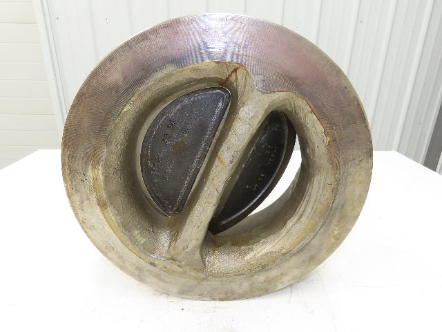 Crane G15 CMF Duo Chek II Stainless 10" Wafer Check Valve 275 PSI Class 150