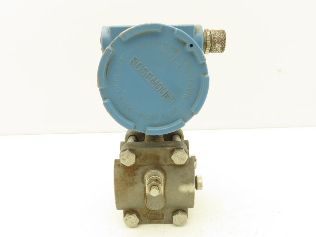 Rosemount 1151DP3J22D1L4 Differential Pressure Transmitter 45VDC WP 0-2000 PSI