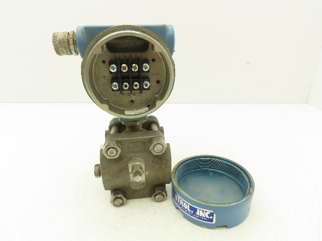 Rosemount 1151DP3J22D1L4 Differential Pressure Transmitter 45VDC WP 0-2000 PSI