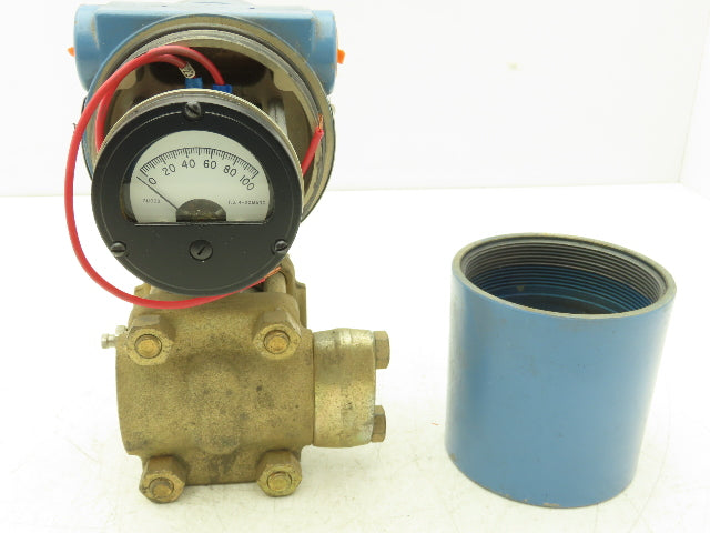 Rosemount 1151DP4J12M1B1B2 Electronic Pressure Transmitter 45VDC 2000PSI Haz Loc
