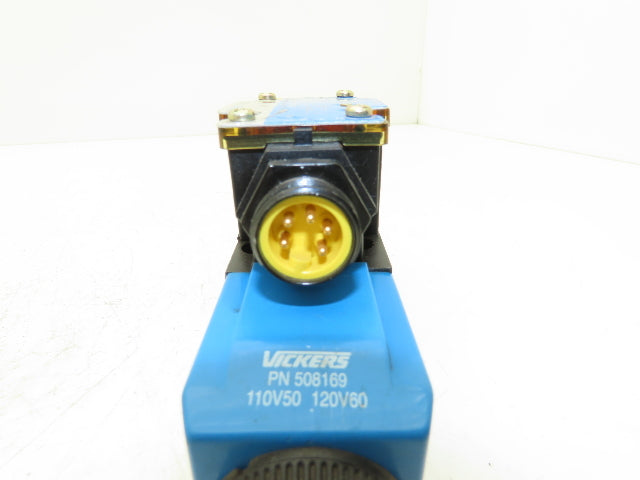 Vickers DG4V-3-2N-M-FPA5WL-B6-60 Hydraulic Directional Solenoid Valve 120V