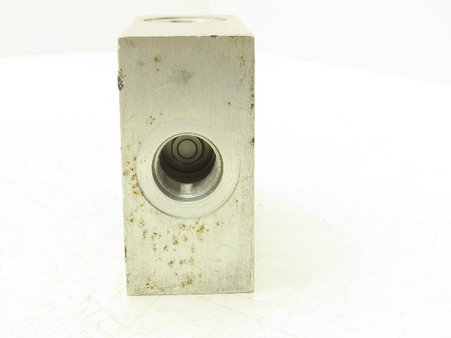 Sun Hydraulics NAJ01Y7-A2 Valve Body W CVEVXCN Pilot Check Valve Cartridge
