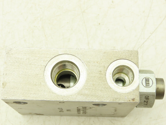 Sun Hydraulics NAJ01Y7-A2 Valve Body W CVEVXCN Pilot Check Valve Cartridge