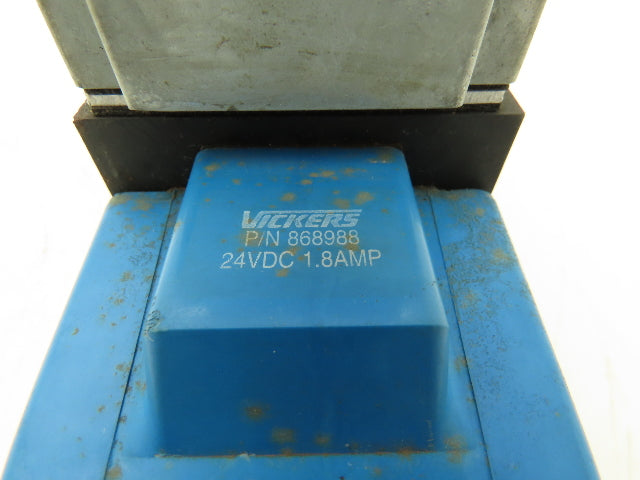 Vickers PA4DG4S4LW-012N-H-61-S558 Hydraulic Directional Pilot Valve D05 24VDC