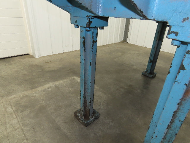 Vintage Precision Steel Welding Layout Table 72x36" Cast Iron 1-1/2" Thick Top