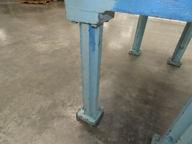 Vintage Precision Steel Welding Layout Table 71.5x36" Cast Iron 1-3/8" Thick Top