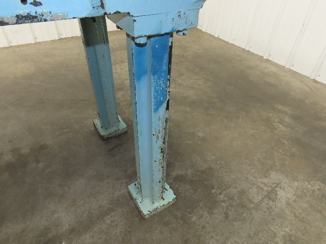 Vintage Precision Steel Welding Layout Table 72x36" Cast Iron 1-1/2" Thick Top