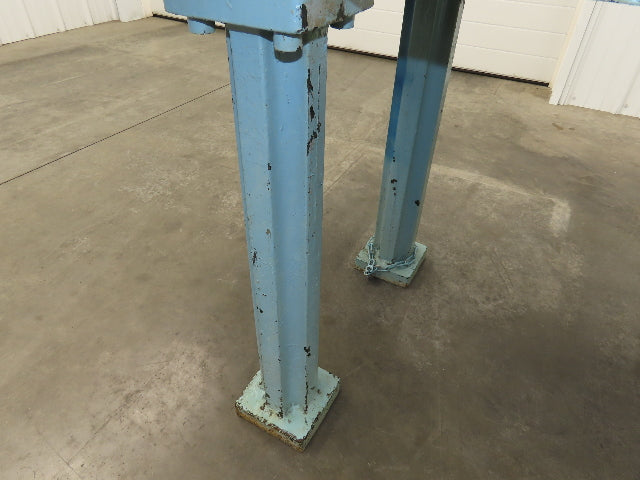Vintage Precision Steel Welding Layout Table 72x36" Cast Iron 1-1/2" Thick Top