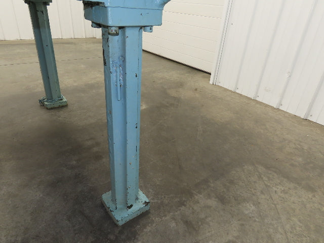Vintage Precision Steel Welding Layout Table 72x36" Cast Iron 1-1/2" Thick Top