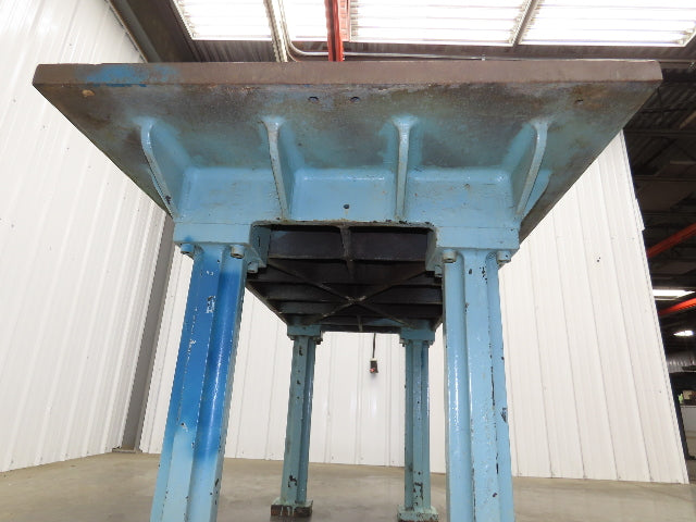 Vintage Precision Steel Welding Layout Table 72x36" Cast Iron 1-1/2" Thick Top