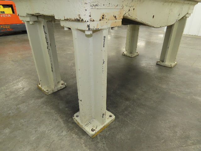 Vintage Precision Steel Welding Layout Table 66x36" Cast Iron 2-1/4" Thick Top
