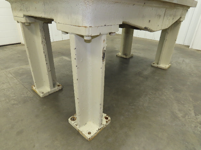 Vintage Precision Steel Welding Layout Table 66x36" Cast Iron 2-1/4" Thick Top
