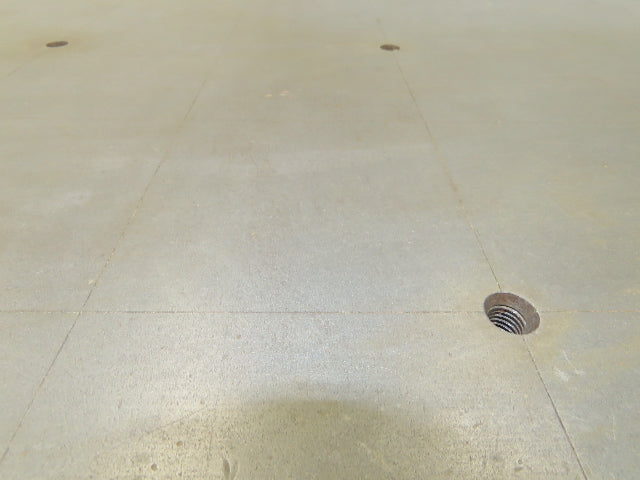 Vintage Precision Steel Welding Layout Table 66x36" Cast Iron 2-1/4" Thick Top