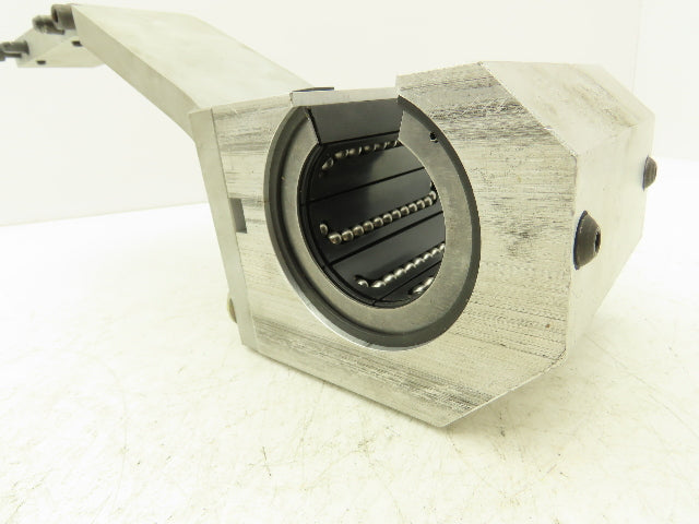 Thomson XR-32-OPN Linear Ball Bearing Bushing 2" Rigid Open On Bracket & Arm