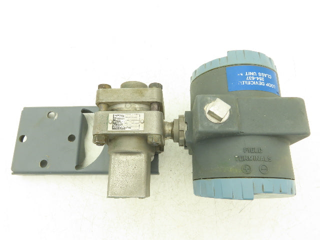 Foxboro 821GM-IS1NM2 Pressure Transmitter 1/2"NPT 12.5-65VDC 150PSI W/Bracket