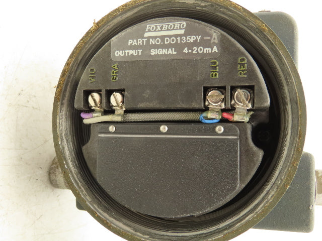 Foxboro 821GM-IS1NM2 Pressure Transmitter 1/2"NPT 12.5-65VDC 150PSI W/Bracket