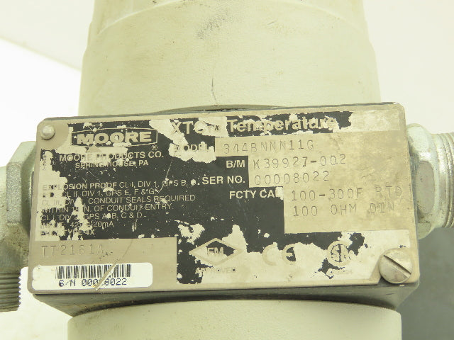 344BNNN11G XTC Temperature Transmitter 100-300°F With Bracket Haz Loc XP