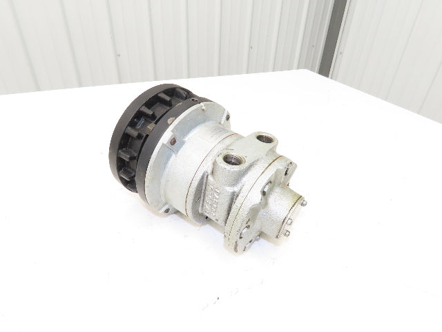 Gast 6AM-NRV-22A Pneumatic Air Motor 4Hp 3000 RPM 100 PSI 8-Vane 5/8" Shaft 56C