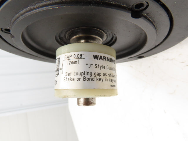 Gast 6AM-NRV-22A Pneumatic Air Motor 4Hp 3000 RPM 100 PSI 8-Vane 5/8" Shaft 56C