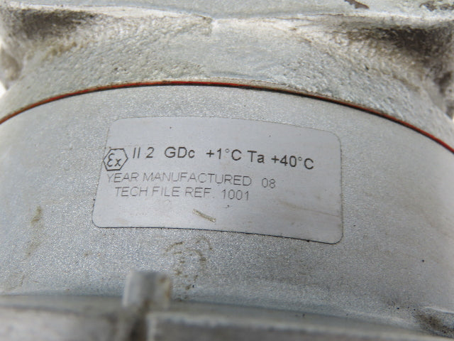 Gast 6AM-NRV-22A Pneumatic Air Motor 4Hp 3000 RPM 100 PSI 8-Vane 5/8" Shaft 56C