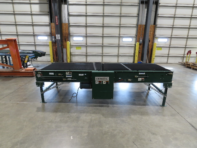 Dematic 39"x 10' Gapper Conveyor 34" Belt 2-Speed Package Gapping 95/155fpm