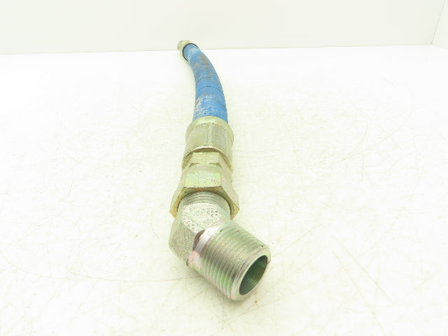 Schrott Hydraulic Replacement Hose 24" Overall 3/4" JIC NPT 4000 PSI