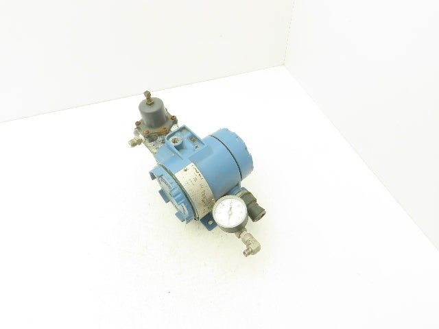 Fisher Rosemount 846 DS1J1 K5 Current to Pressure Transducer 3-15PSI W/Regulator