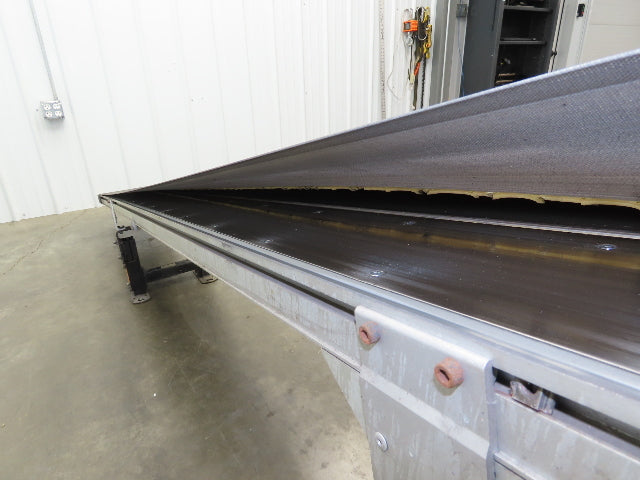 Dorner 2200 Series 12"x 10' Incline Belt Conveyor 115V Variable Speed 114FPM