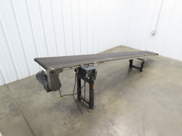 Dorner 2200 Series 12"x 10' Incline Belt Conveyor 115V Variable Speed 114FPM