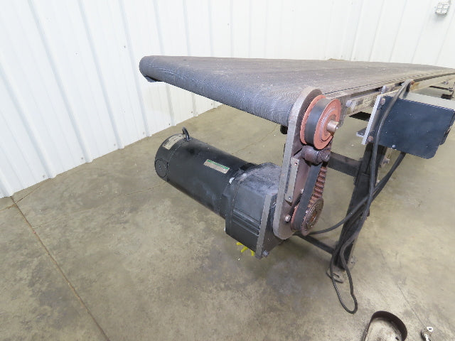 Dorner 2200 Series 12"x 10' Incline Belt Conveyor 115V Variable Speed 114FPM