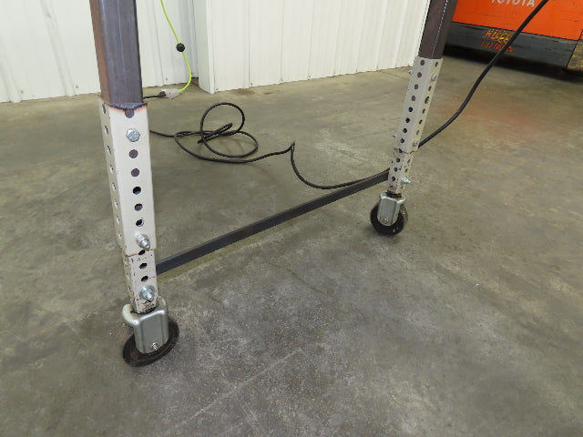 EMI Plastics 23"x 96" Belt Conveyor 19.5" Belt 120V 1PH 1-24FPM Variable Speed