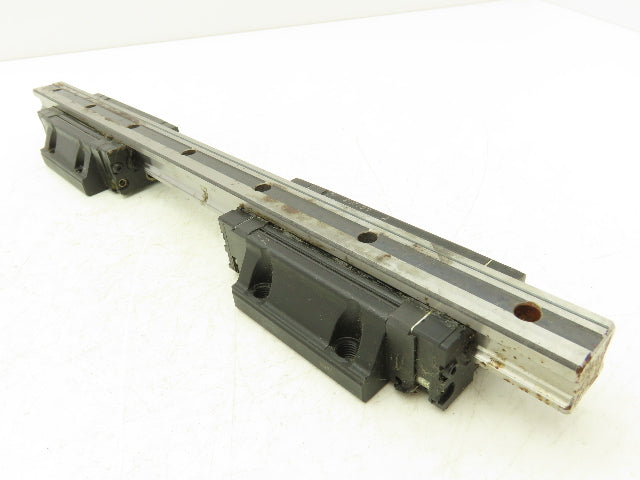THK SHS25C Linear Guide Bearing Caged Ball Block 400mm Rail 2 Bearing