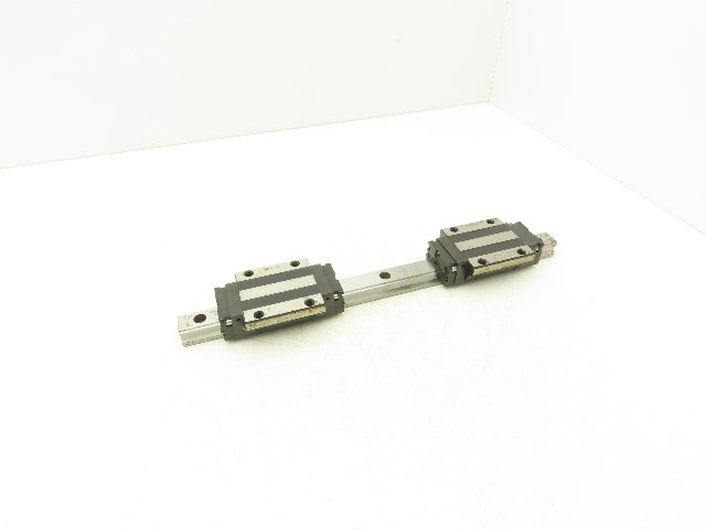 THK SHS25C Linear Guide Bearing Caged Ball Block 400mm Rail 2 Bearing