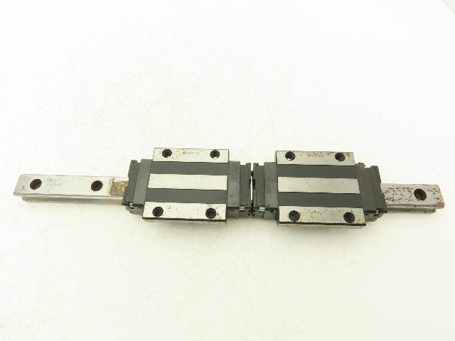 THK SHS25C Linear Guide Bearing Caged Ball Block 400mm Rail 2 Bearing