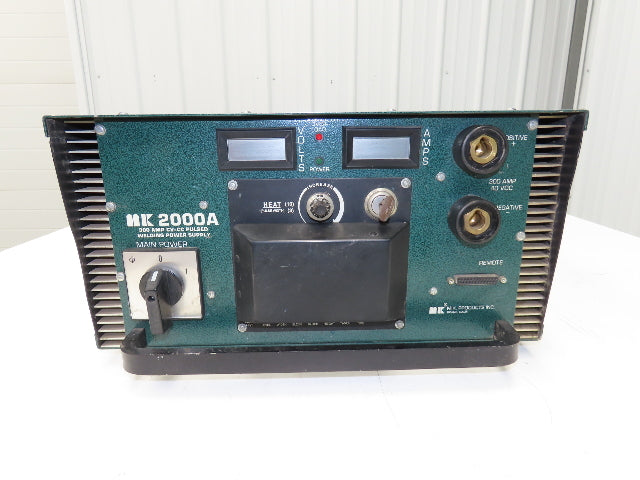 MK Products MK 2000 A Welding Controller Inverter Power Supply Weld Monitor