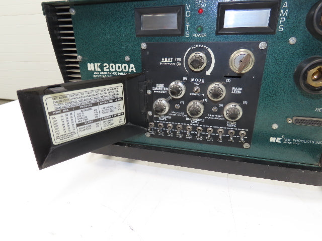 MK Products MK 2000 A Welding Controller Inverter Power Supply Weld Monitor