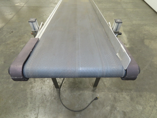 HFA 2210 Series 18"x 89" Aluminum Incline Conveyor 15"Belt 115V Belt Drive 56FPM