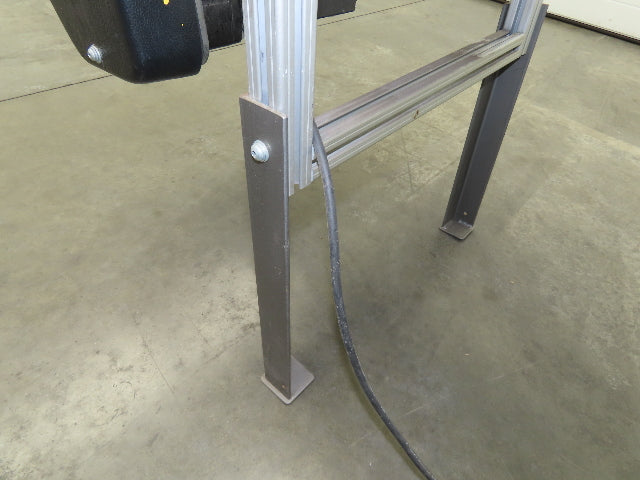 HFA 2210 Series 18"x 89" Aluminum Incline Conveyor 15"Belt 115V Belt Drive 56FPM
