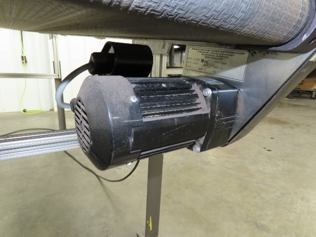 HFA 2210 Series 18"x 89" Aluminum Incline Conveyor 15"Belt 115V Belt Drive 56FPM