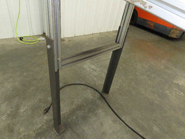 HFA 2210 Series 18"x 89" Aluminum Incline Conveyor 15"Belt 115V Belt Drive 56FPM