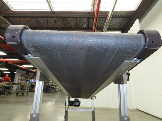 HFA 2210 Series 18"x 89" Aluminum Incline Conveyor 15"Belt 115V Belt Drive 56FPM