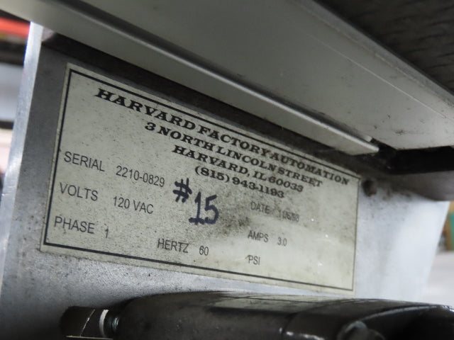 HFA 2210 Series 18"x 89" Aluminum Incline Conveyor 15"Belt 115V Belt Drive 56FPM