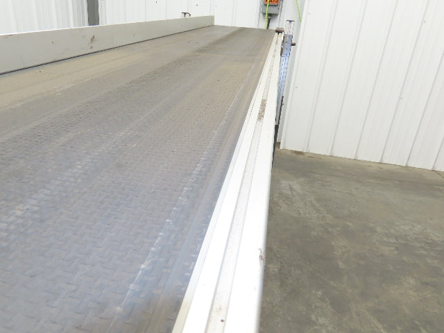 HFA 2210 Series 18"x 89" Aluminum Incline Conveyor 15"Belt 115V Belt Drive 56FPM