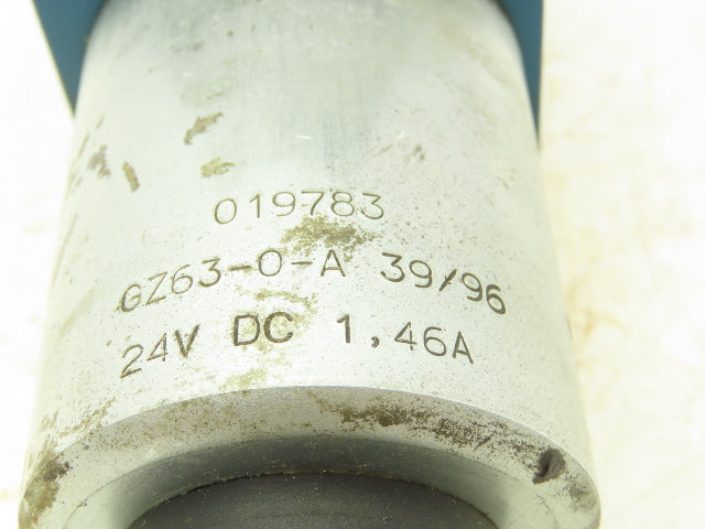 Rexroth 4WE10D32/OFCG24N9DK24L Hydraulic Directional Solenoid Valve 24VDC 1.46A