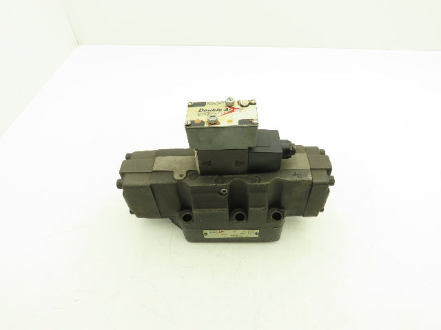Double A QJ-06H-C-10A2 TSPLK Directional Control Pilot Valve QJ-005-C-10B1 115V