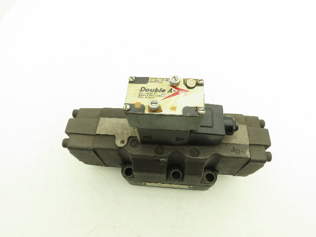 Double A QJ-06H-C-10A2 TSPLK Directional Control Pilot Valve QJ-005-C-10B1 115V