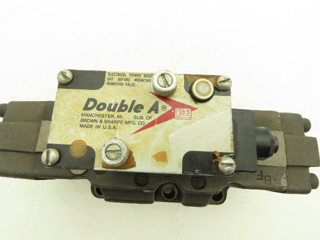 Double A QJ-06H-C-10A2 TSPLK Directional Control Pilot Valve QJ-005-C-10B1 115V
