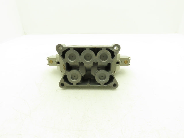 SMC VSP4340-065DL-N Pneumatic Air Solenoid Valve 4/5 24VDC Coil 3/4" NPT Ports