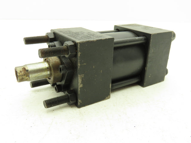 Schrader Bellows Pneumatic Air Cylinder 2" Bore 0.75" Stroke Double Rod 250 PSI